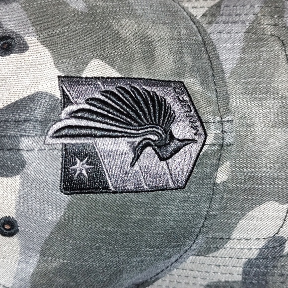 New Era 9Twenty MLS Minnesota United FC Camo Strapback Hat Rare - Picture 3 of 11